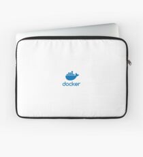 Docker Flat Logo - Docker Moby Laptop Sleeve