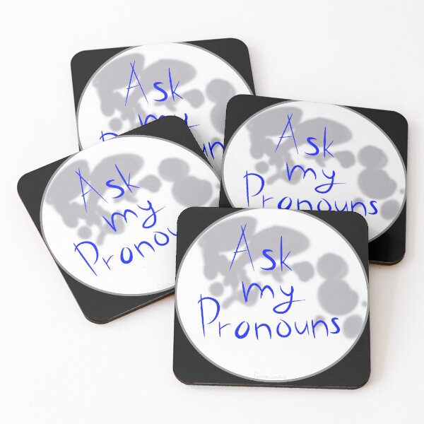 Item preview, Witchy Ask My Pronouns designed and sold by funlittlewonders.