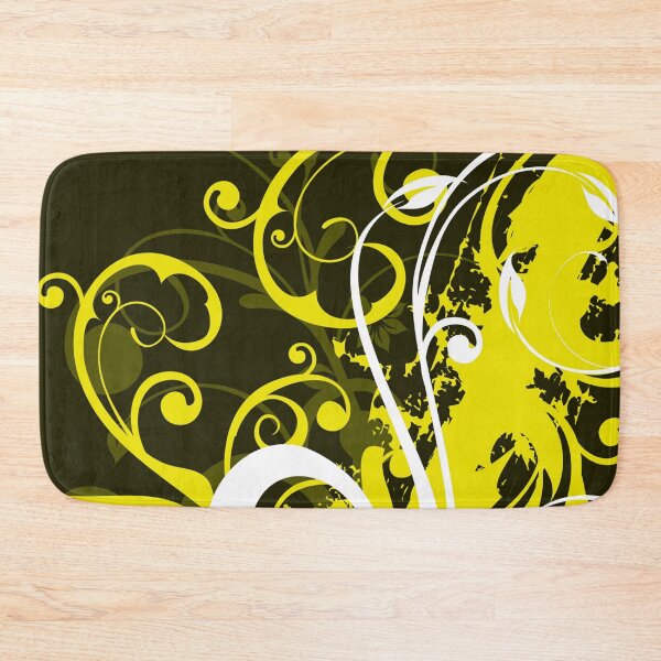 Item preview, Yellow White floral Art  designed and sold by Tshirtstory.