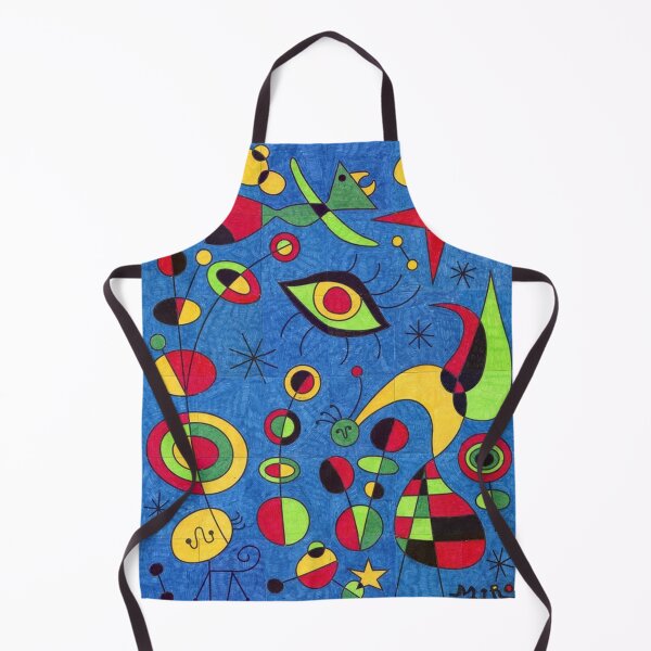 Item preview, Joan Miro Inspired Blue with Eye designed and sold by bettypure.