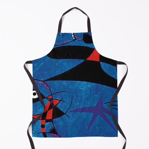 Item preview, Joan Miro Abstract Painting on Blue designed and sold by bettypure.