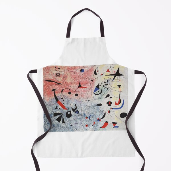 Item preview, Joan Miro Red and Blue designed and sold by bettypure.