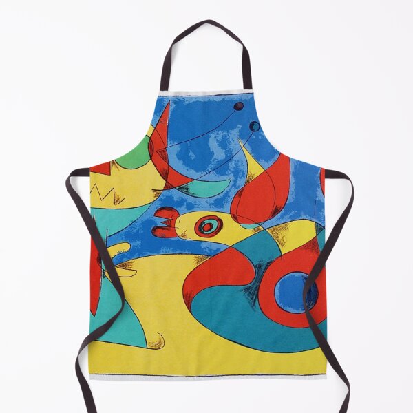 Item preview, Joan Miro Creatures in Primary Color designed and sold by bettypure.