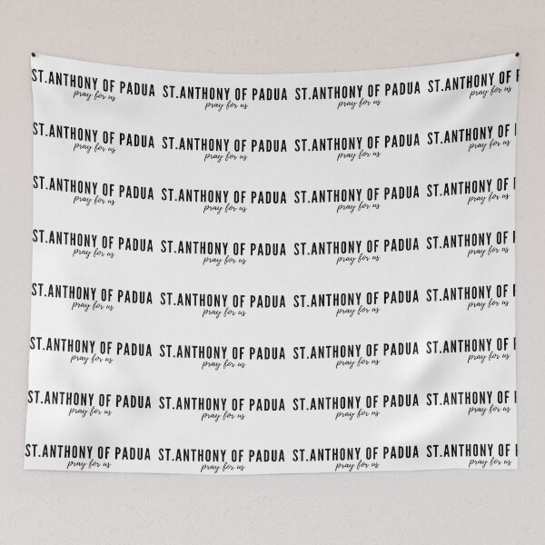 Item preview, St. Anthony of Padua pray for us designed and sold by delborg.
