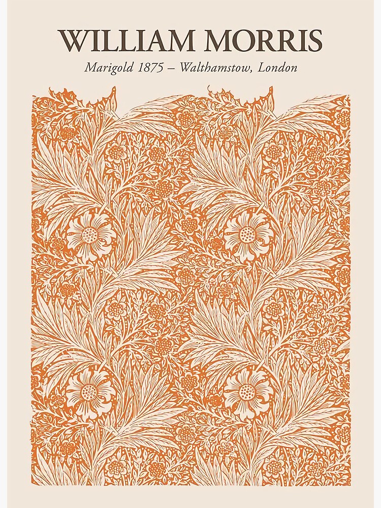 William Morris - Marigold Poster