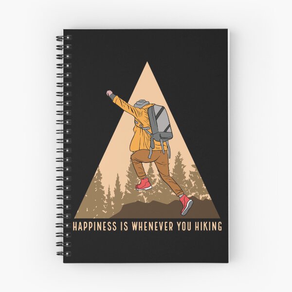 Item preview, Happiness Is Whenever You Hike | Nature & Outdoors designed and sold by Ravenvine.