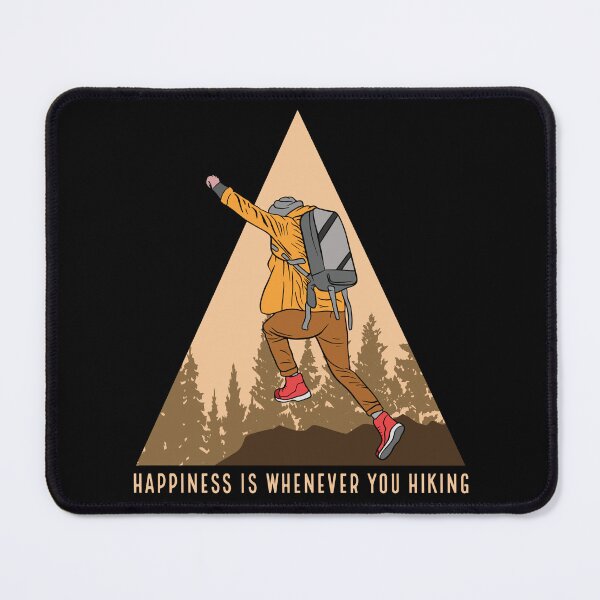 Item preview, Happiness Is Whenever You Hike | Nature & Outdoors designed and sold by Ravenvine.