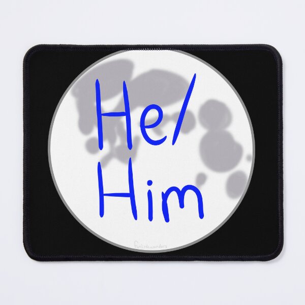 Item preview, Lunar He/Him Pronouns designed and sold by funlittlewonders.
