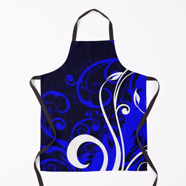Item preview, Blue white floral Art designed and sold by Tshirtstory.