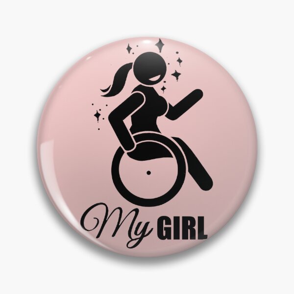 Item preview, wheelchair relationship disabled girlfriend funny anniversary gift idea for her designed and sold by yugiohcerealbox.