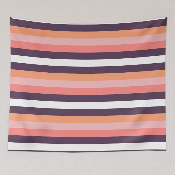 Item preview, Blushing Landscape Exotic Colour Patterns designed and sold by byskillbytalent.