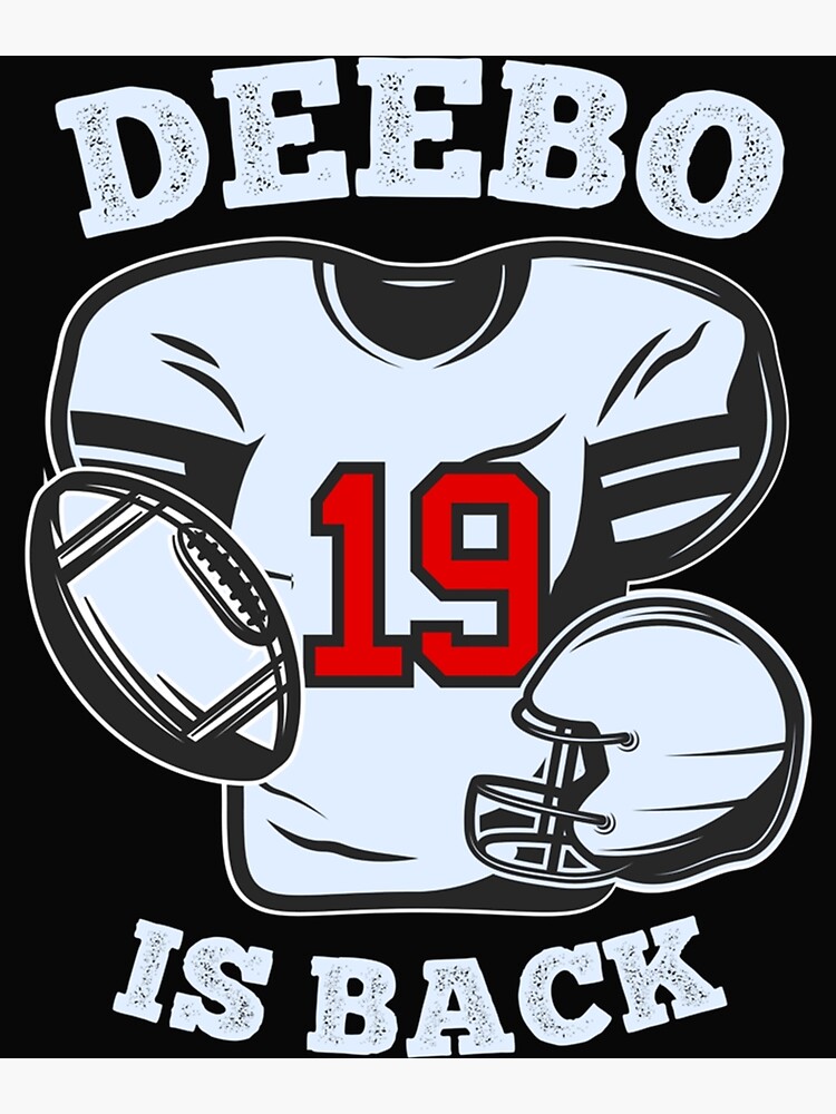 deebo samuel is back funny deebo samuel quote ' Poster for Sale by  ShirtVerseShop