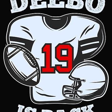 deebo samuel is back - black and white | Kids T-Shirt