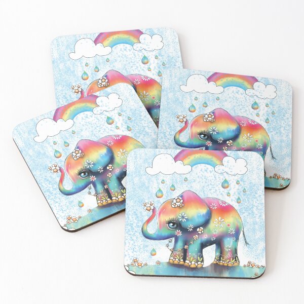 Item preview, Little Rainbow Elephant designed and sold by Karin Taylor.