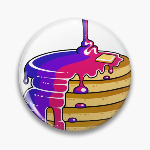 Item preview, Bi Bisexual Pride Pancakes LGBT designed and sold by flannmoriath.