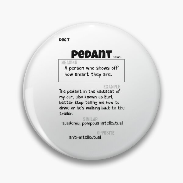 Item preview, December 7 Pedant designed and sold by Square Root of Squid.