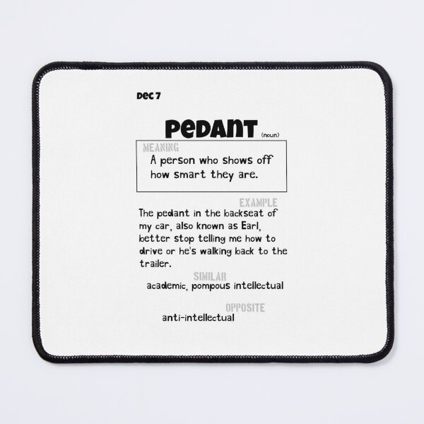 Item preview, December 7 Pedant designed and sold by Square Root of Squid.