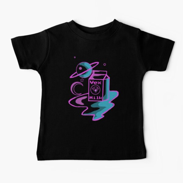 Black Vex Milk vaporwave    Baby T-Shirt