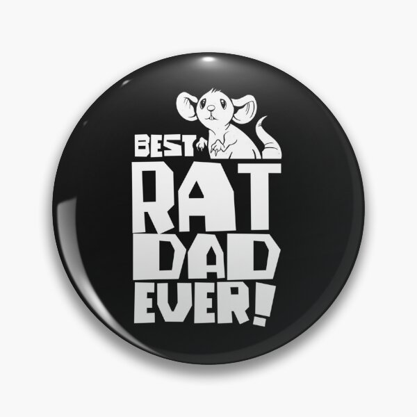 Item preview, Best Rat Dad Ever Cute Rats Animal Lover Father Daddy Papa T-Shirt designed and sold by Kellner-Platt.
