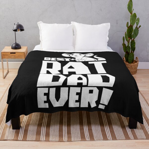 Item preview, Best Rat Dad Ever Cute Rats Animal Lover Father Daddy Papa T-Shirt designed and sold by Kellner-Platt.