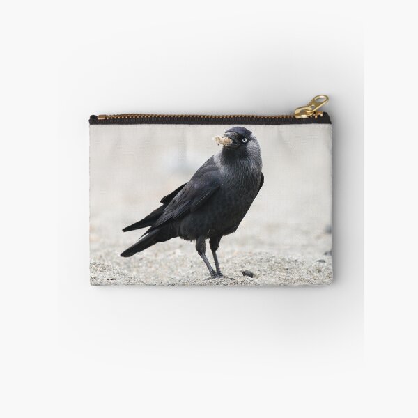 Item preview, Jackdaw collecting for it's nest designed and sold by GreyFeatherPhot.