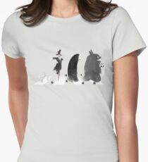 Ghibli Road Women's Fitted T-Shirt