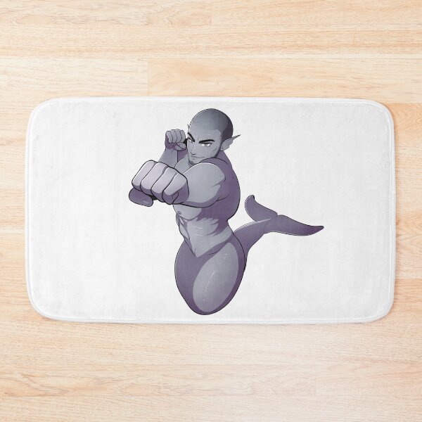 Item preview, Bara Merman Warrior designed and sold by HoneyPottsArt.