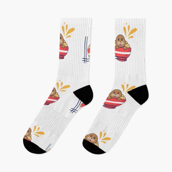Item preview, Lindo bebé foca en un tazón de ramen designed and sold by jpn insprd.
