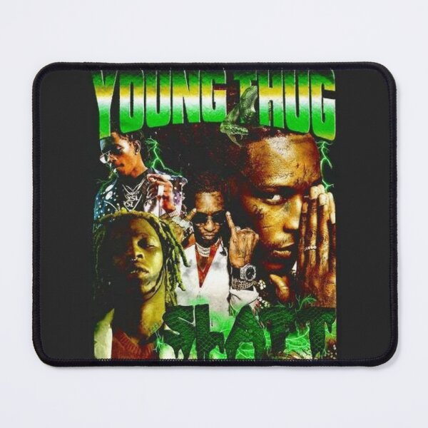 Item preview, Young Thug Slatt Slime Green | Vintage Rapper T-Shirt Bootleg Vintage T-Shirt Unisex T-Shirt Classic T-Shirt Classic T-Shirt Sticker designed and sold by Gori11aTees.