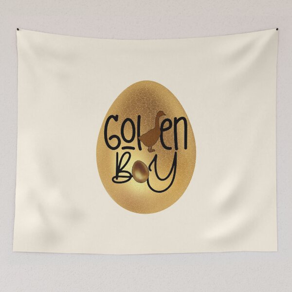 Item preview, Golden Boy! (on Off-White) designed and sold by epinkb.