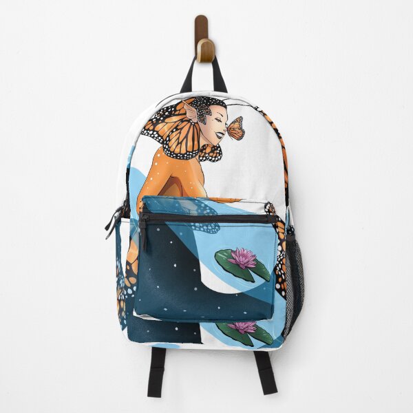 Item preview, Monarch Butterfly Mermaid designed and sold by HoneyPottsArt.