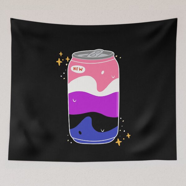 Item preview, Genderfluid Drink designed and sold by Clara Hollins.