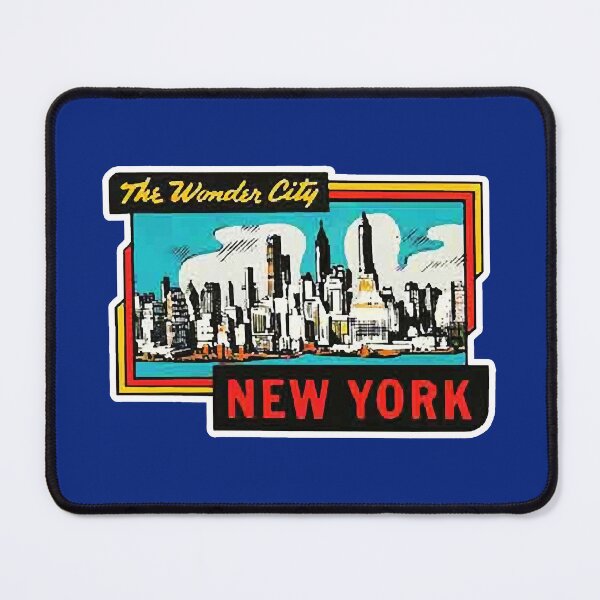 Item preview, THE WONDER CITY NEW YORK CITY STICKER AND SHIRT designed and sold by WelloZe8.