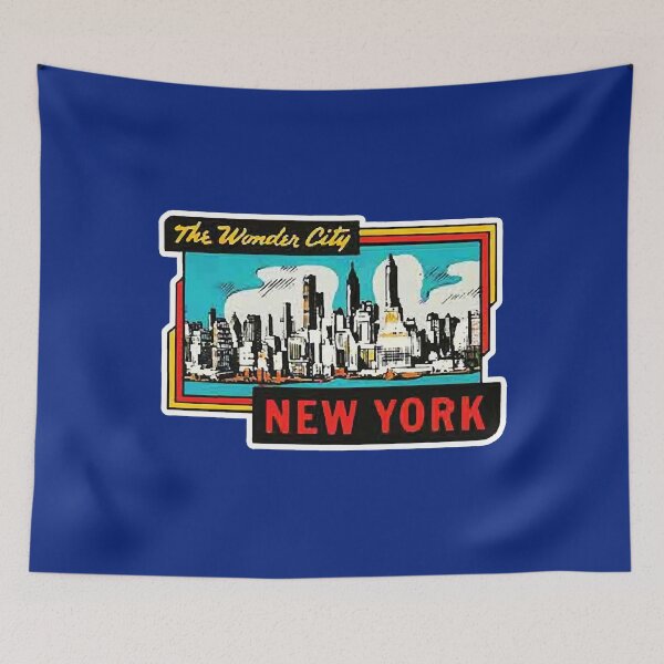 Item preview, THE WONDER CITY NEW YORK CITY STICKER AND SHIRT designed and sold by WelloZe8.