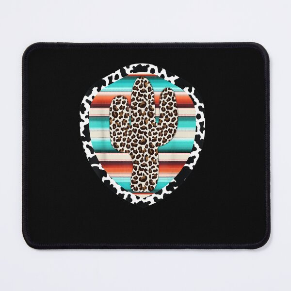 Item preview, FUNNY SERAPE COW CACTUS LEOPARD PRINT TURQUOISE 2022 GIFT designed and sold by sobriowslen.