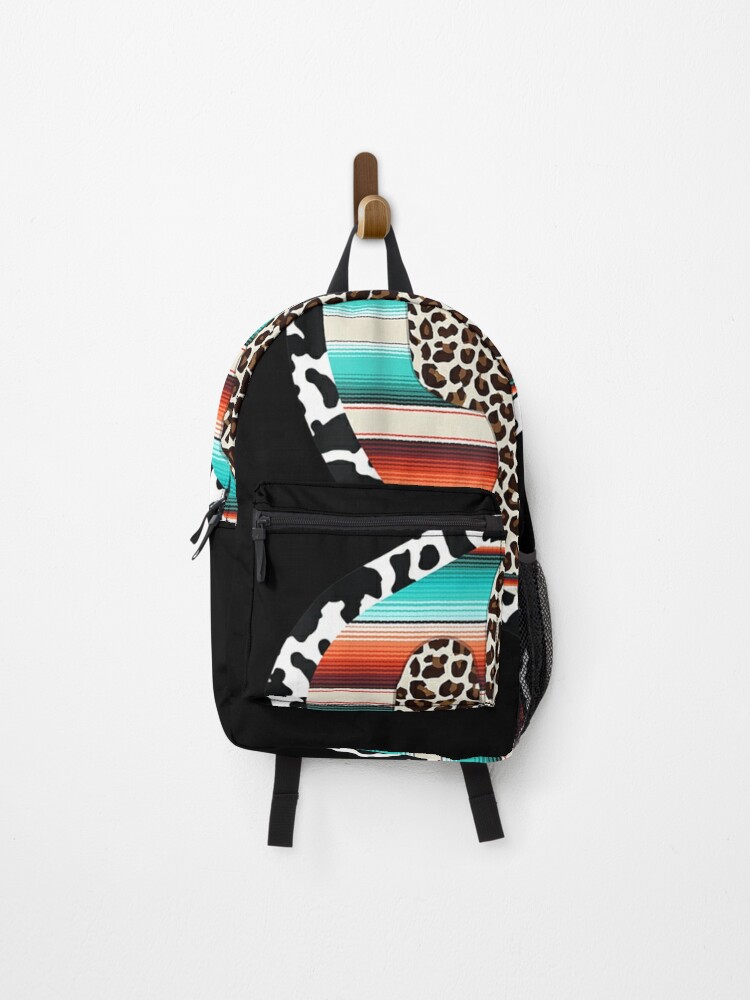 Cactus shop print backpack