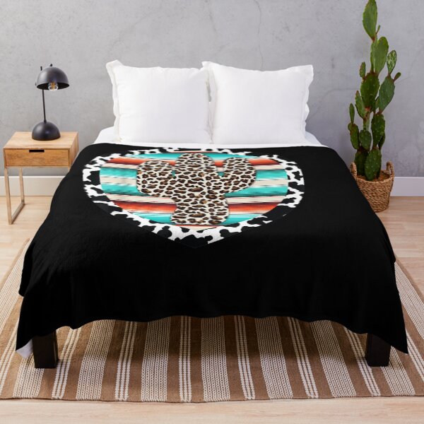 Item preview, FUNNY SERAPE COW CACTUS LEOPARD PRINT TURQUOISE 2022 GIFT designed and sold by sobriowslen.