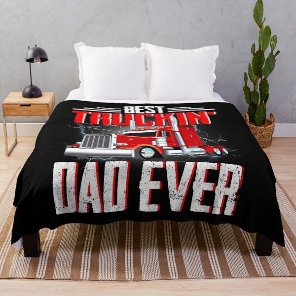 Item preview, Best Trucking Dad Ever Big Rig Trucker designed and sold by designbychow.