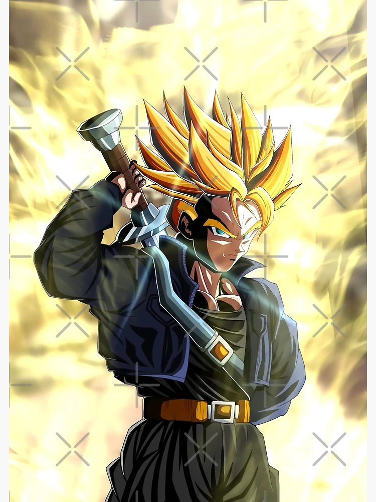 Future Trunks Super Saiyan Poster for Sale by bielmegamiart