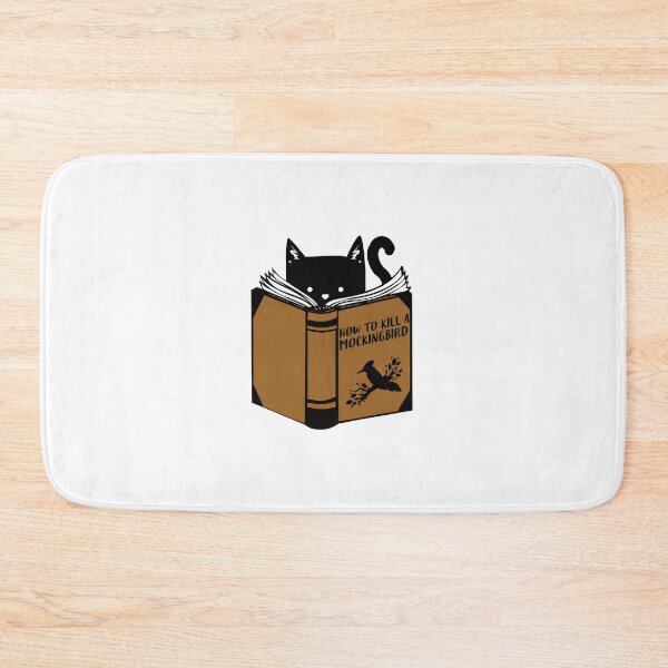 Item preview, To Kill A Mockingbird Classic Tshirt - Cat Read Book How To Kill A Mocking Bird TShirt  designed and sold by malishas.