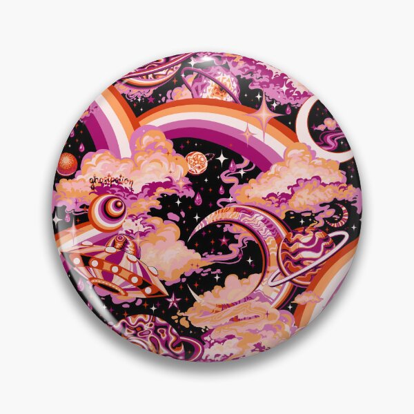 Item preview, Lesbian Pride Galaxy designed and sold by ElianaAriel.