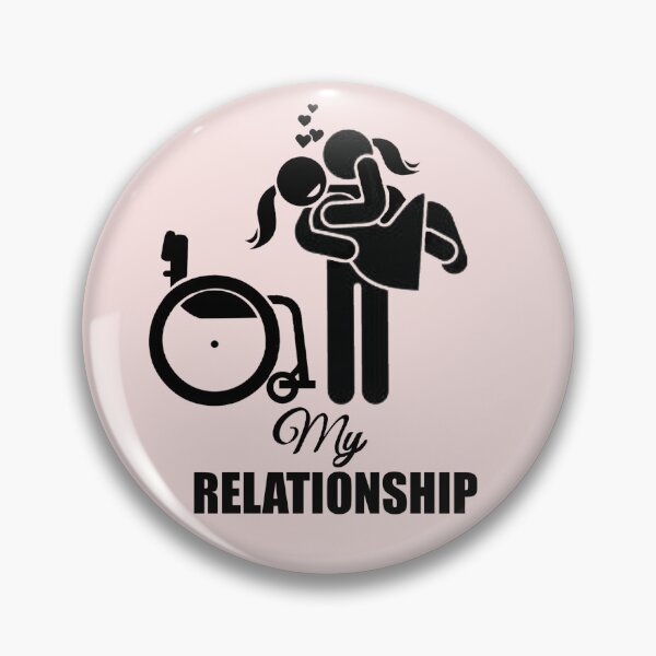 Item preview, wheelchair relationship disabled girlfriend funny anniversary gift idea for her designed and sold by yugiohcerealbox.