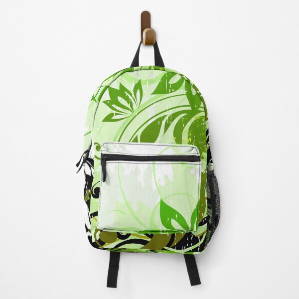 Item preview, Green white floral Art designed and sold by Tshirtstory.
