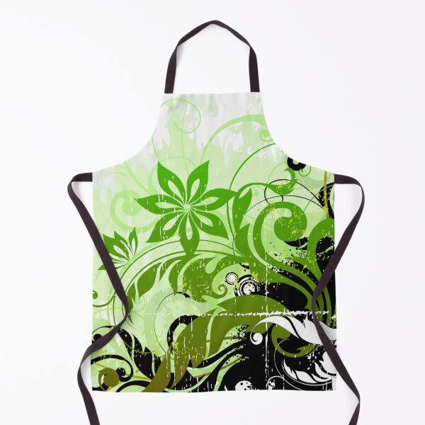 Item preview, Green white floral Art designed and sold by Tshirtstory.