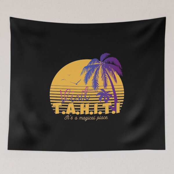 Item preview, Magical Tahiti AOS Sheild 1566 designed and sold by DaltonHutchin.
