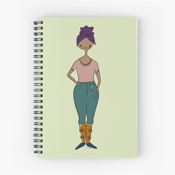 Item preview, Cute Girl With AFO's (green) designed and sold by misslovelymess.