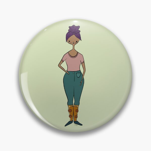 Item preview, Cute Girl With AFO's (green) designed and sold by misslovelymess.