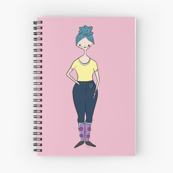 Item preview, Cute Girl With AFO's (pink) designed and sold by misslovelymess.