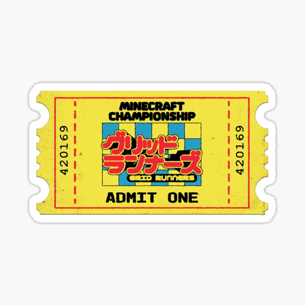 Item preview, Grid Runners ticket designed and sold by breadicide.