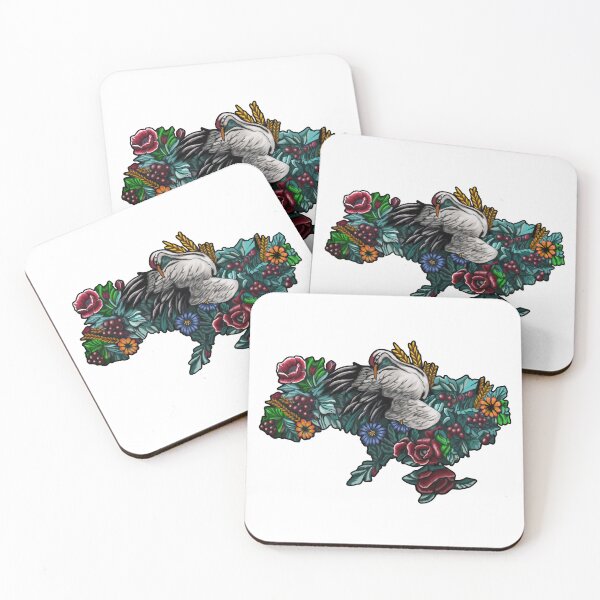 Item preview, Ukrainian Map Folk Art designed and sold by Digi Artworks Store.